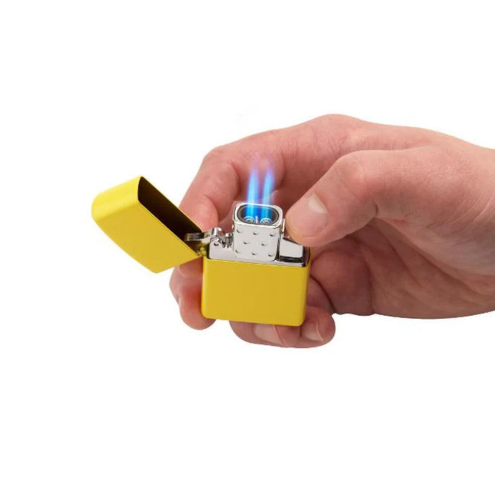 Zippo Lighter Double Torch Butane Insert