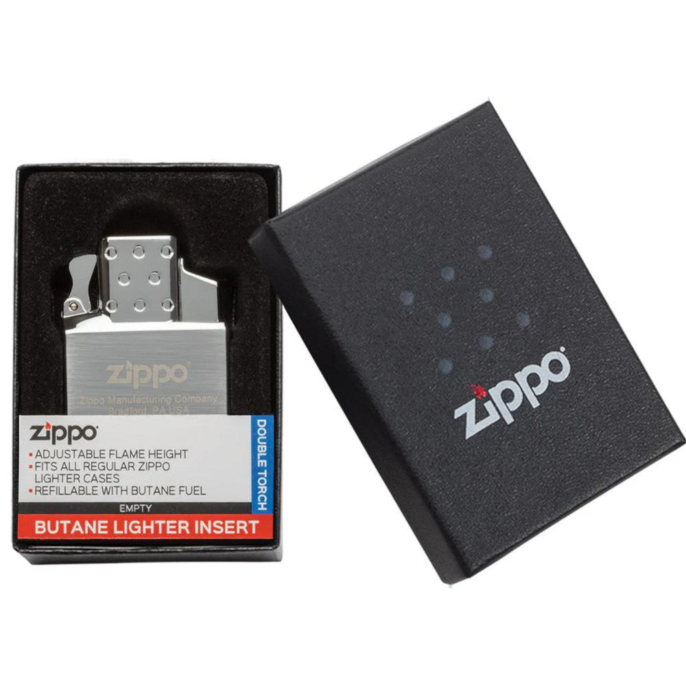 Zippo Lighter Double Torch Butane Insert