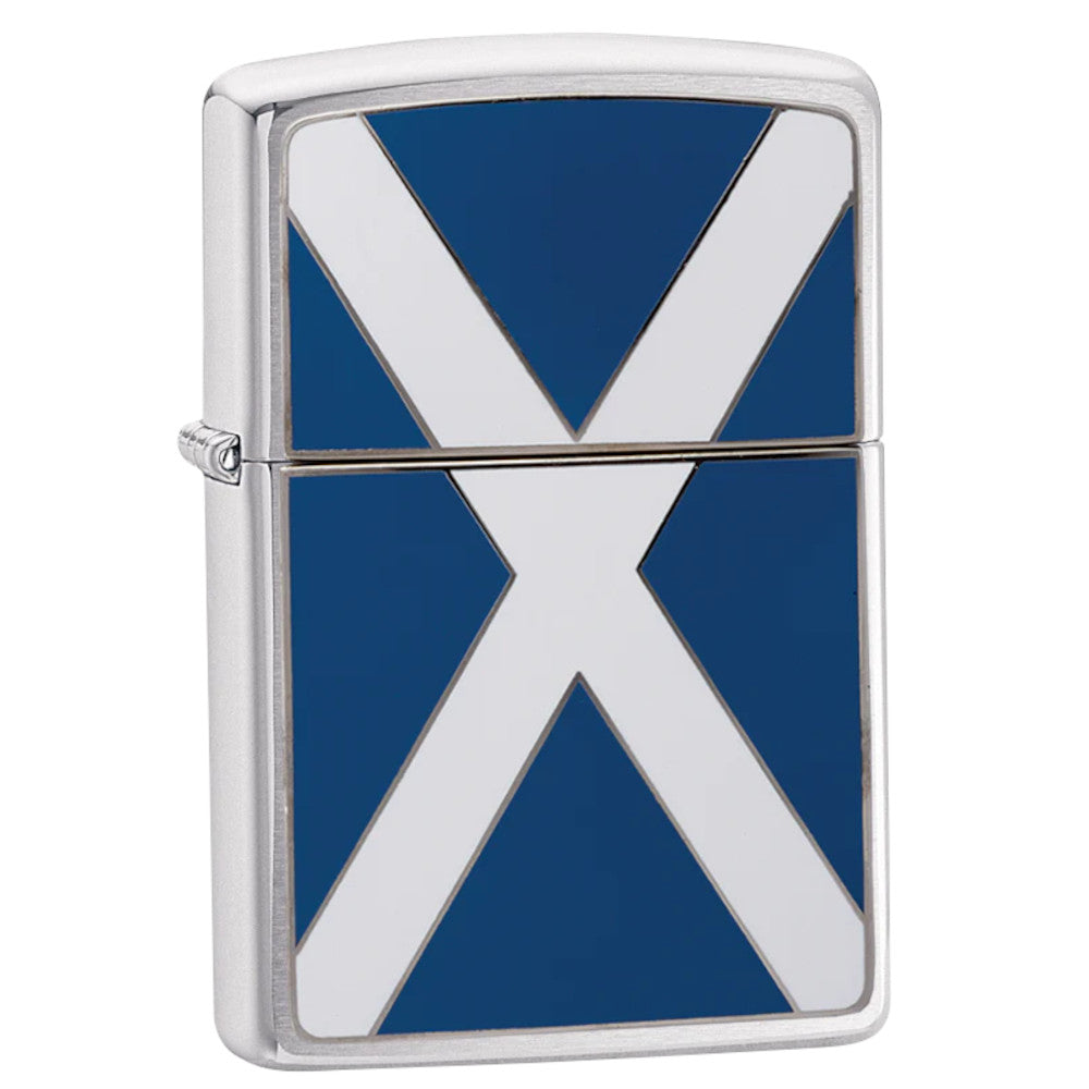 Scottish Flag Saltire St. Andrew's Cross Scotland Zippo Lighter