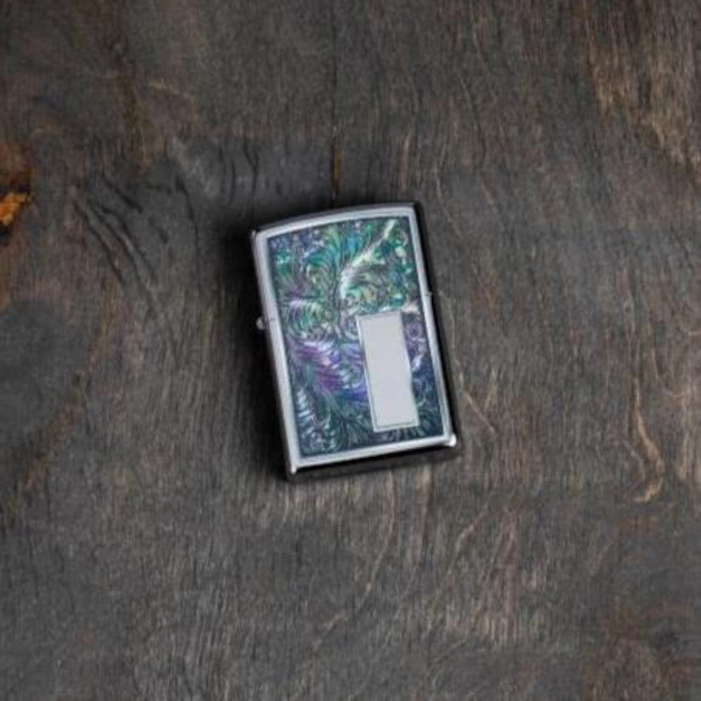 Colourful Venetian Design High Polish Chrome Zippo Lighter